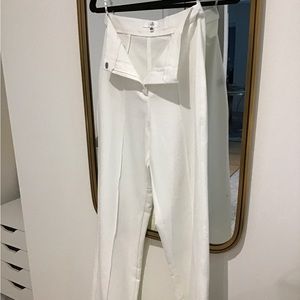 White dress pants
